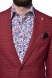LIMITED EDITION red linen blazer