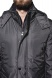 Anthracite winter parka