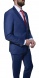 Modrý Ultra Slim Fit oblek