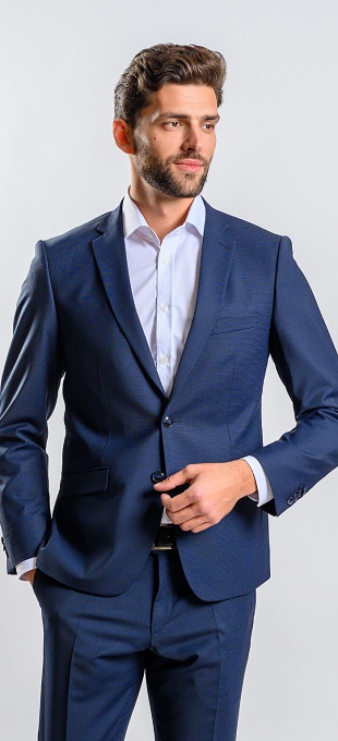 Blue Slim Fit suit - XL sizes