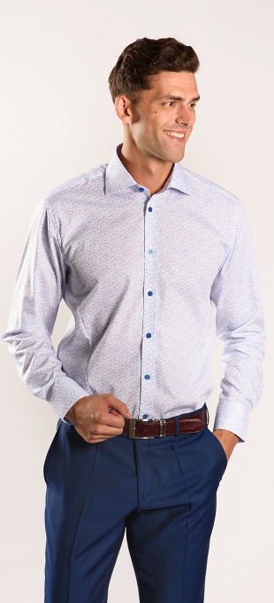 LIMITED EDITION blue Extra Slim Fit shirt