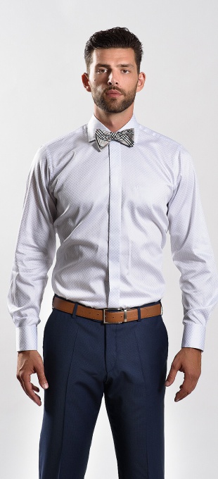 LIMITED EDITION white formal Slim Fit shirt