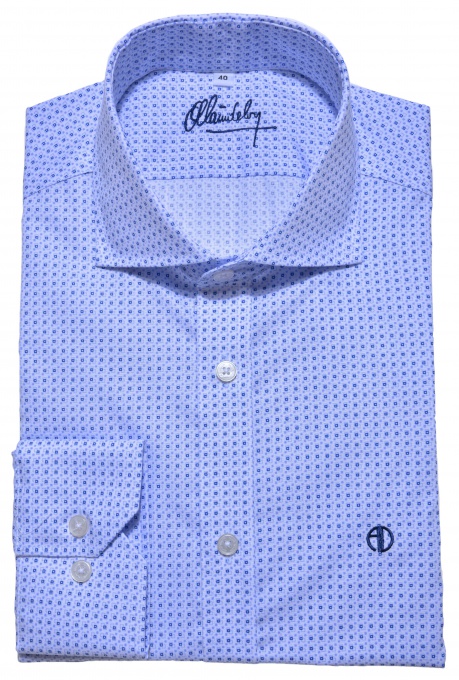 Blue Extra Slim Fit business shirt