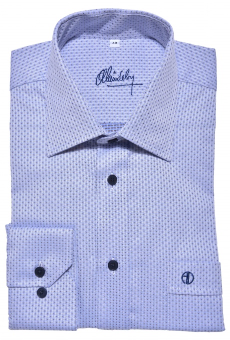 Blue Slim Fit business shirt