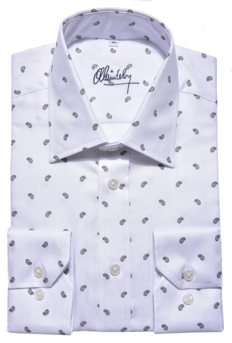 LIMITED EDITION white Classic Fiť shirt
