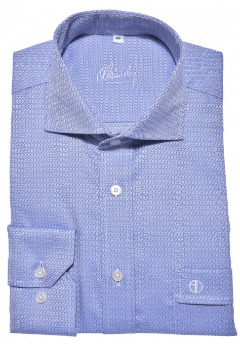 Blue Slim Fit business shirt