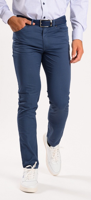 Casual blue trousers