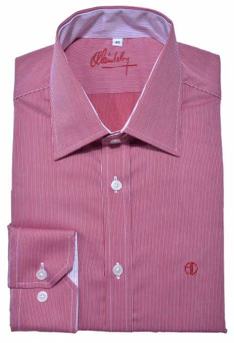 Red Extra Slim Fit shirt