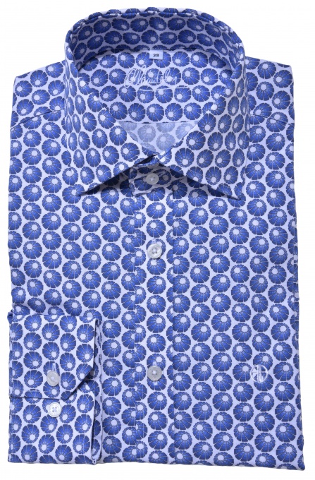 LUXURY LINE Blue Extra Slim Fit shirt