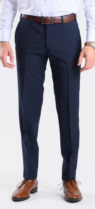 Dark blue suit trousers Basic line XL sizes