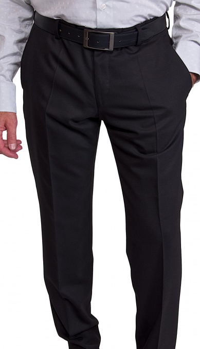 Formal black trousers