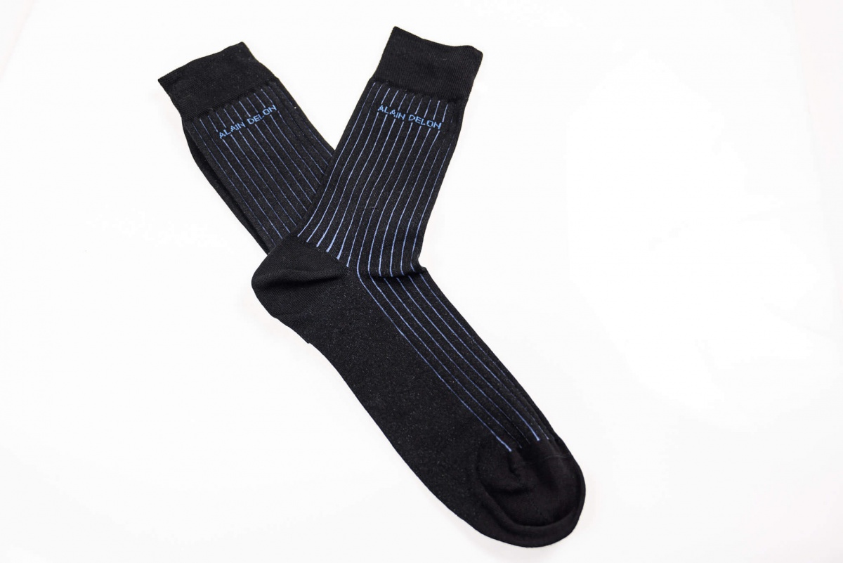 Set of 3 pairs of black socks