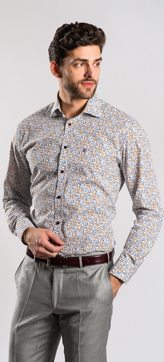 Bold casual Slim Fit shirt