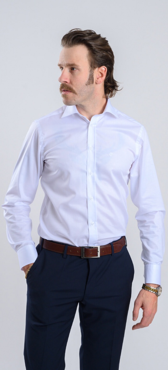 White Extra Slim Fit Shirt