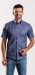 Checkered Extra Slim Fit short sleeved shirt