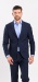 Dark blue suit jacket Basic line