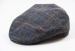 Checkered wool cap