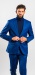 Royal blue Slim Fit suit