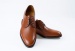 Brown derby shoes