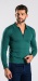 Green long sleeved polo