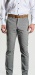 Grey-brown checkered chinos