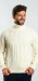 Sand merino turtleneck