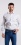 White Extra Slim Fit Patterned Shirt