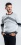Grey cotton crewneck