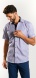 Checkered Slim Fit short sleeved shirt