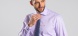 LIMITED EDITION purple Extra Slim Fit shirt