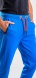 Modré teplákové nohavice