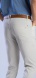 Beige casual trousers