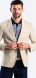 Beige blazer with linen XL sizes