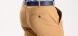 Brown checkered casual chinos