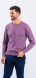 Purple knitted pullover