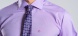 Fialová Slim Fit košeľa rady Basic