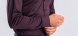 Aubergine stretch Extra Slim Fit non-iron shirt