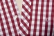 Red checkered Slim Fit short sleeved shirt