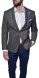 Grey unstructured blazer