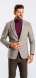 Light brown cotton-wool blazer