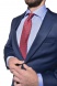 Tmavomodrý Slim Fit oblek
