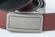 Reversible leather belt with easy fix buckle