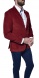 Burgundy courdoy blazer