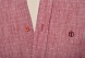 Red linen Slim Fit short sleeved shirt