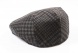 Checkered wool cap