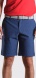 Dark blue checkered shorts