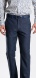 Grey-blue linen trousers