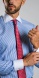 Blue Extra Slim Fit business shirt