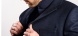 Blue winter coat
