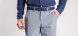 Grey-blue linen trousers